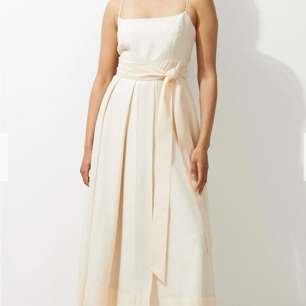 Karen Millen Cream Maxi Dress
